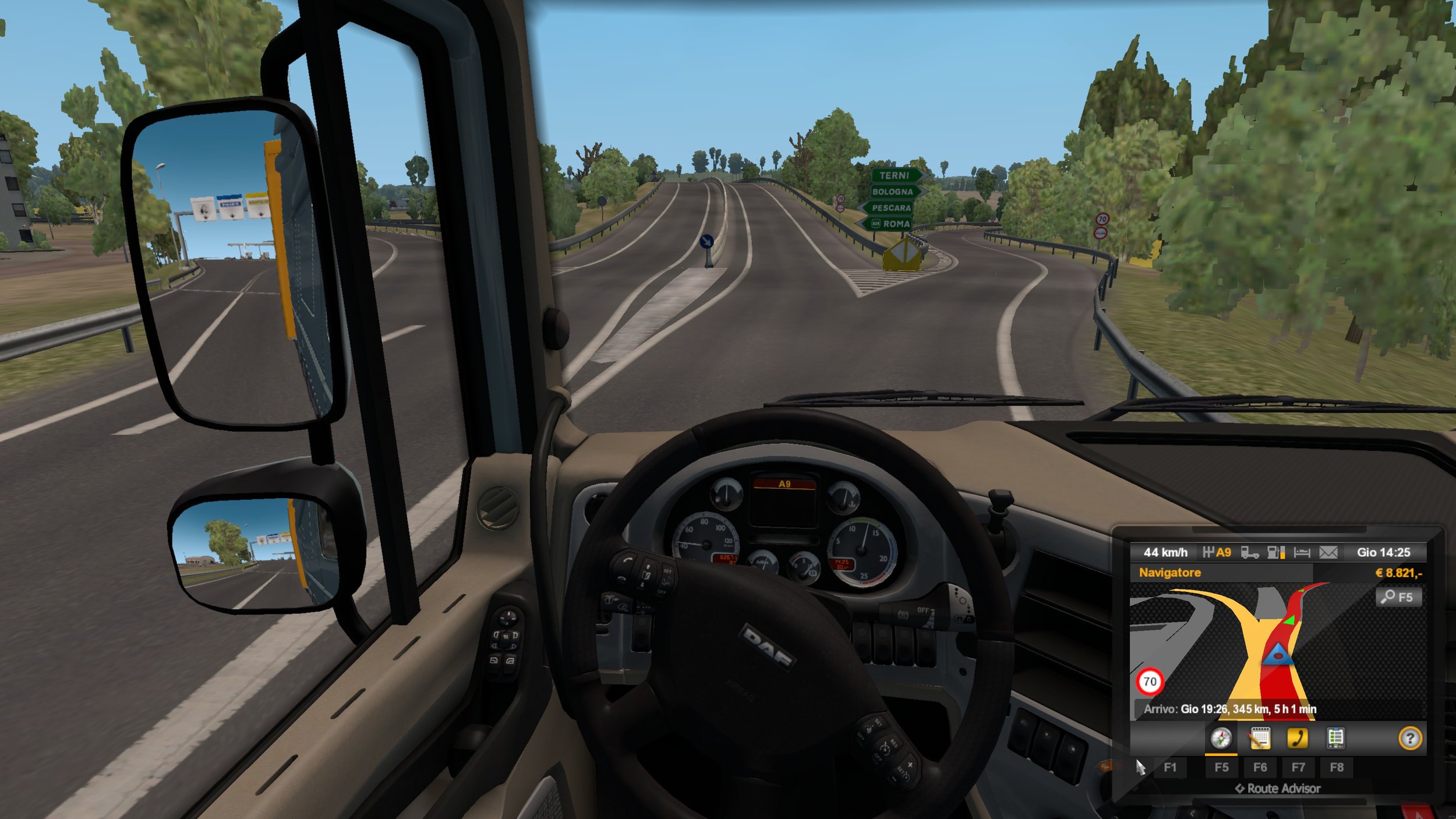 Imboccare l’autostrada è sempre una bella botta di adrenalina.