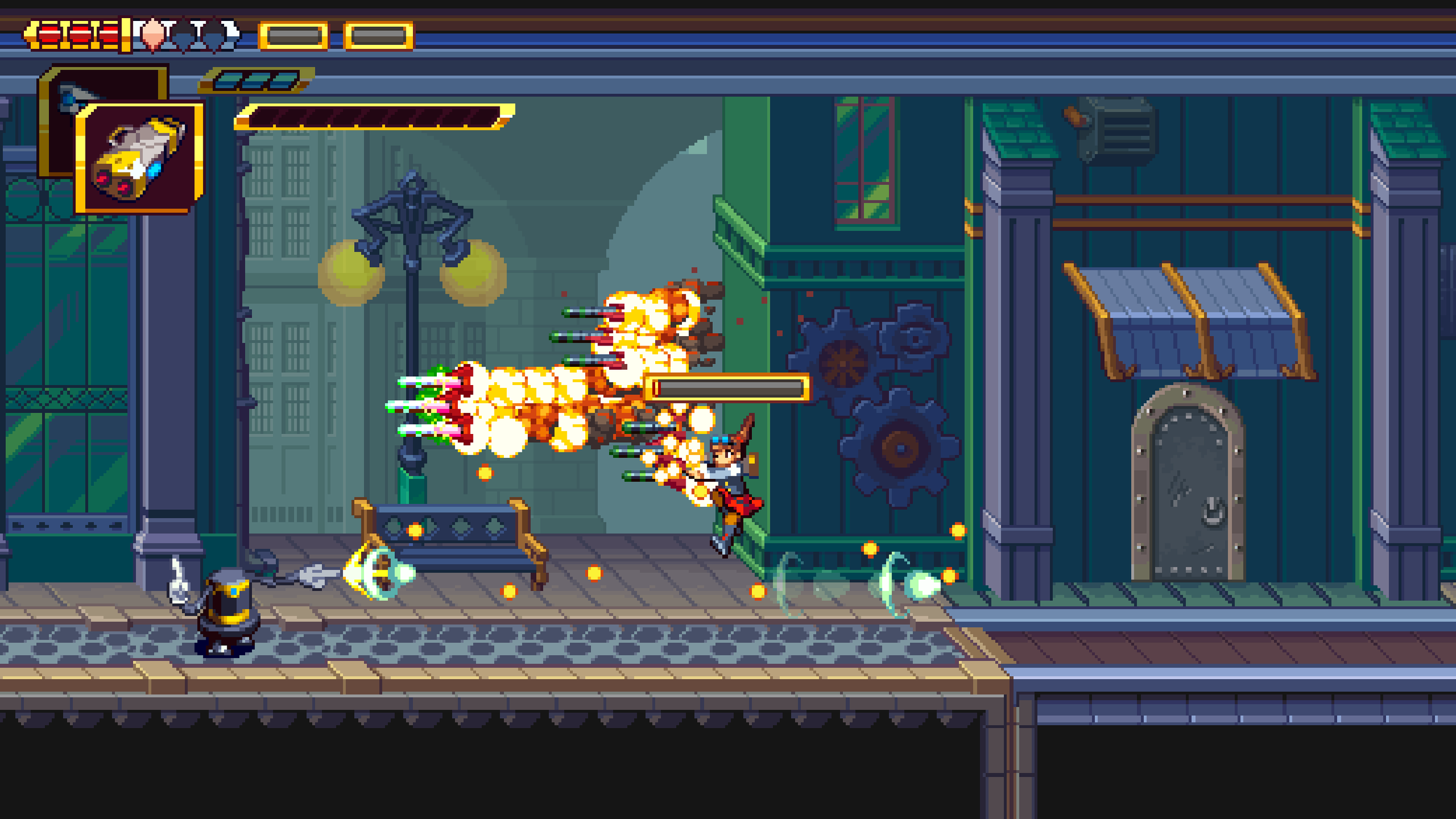 Clockwork Ambrosia - Screenshot, Missile Barrage.png