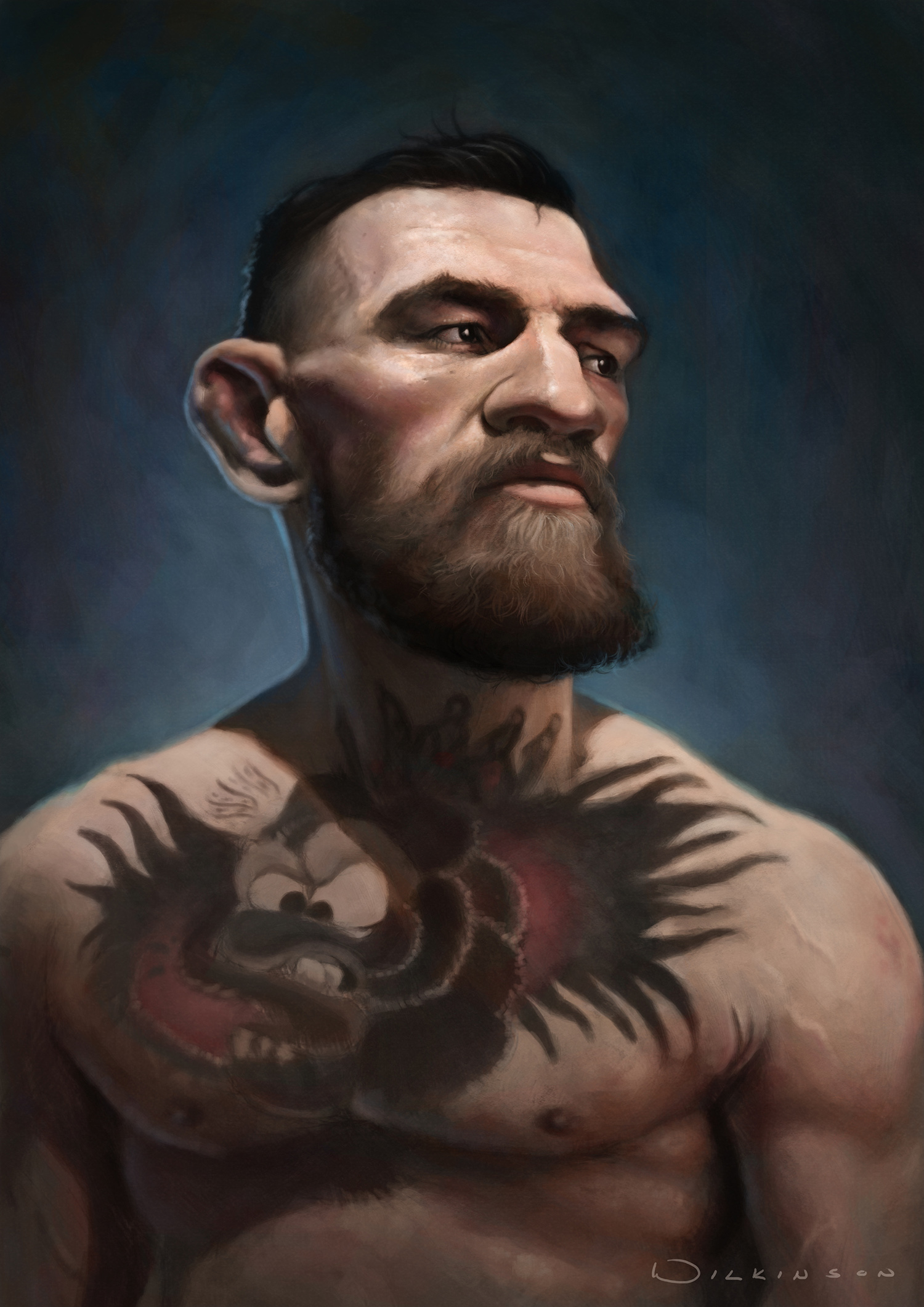 Conor McGregor Caricature