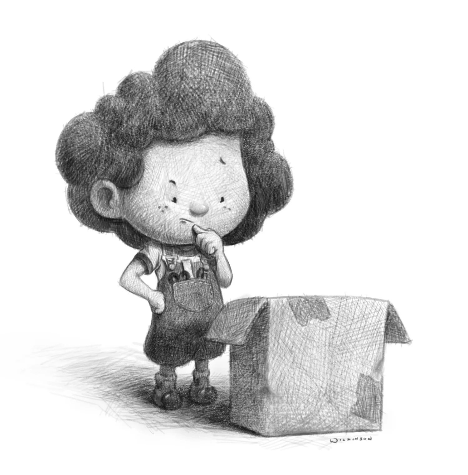 Cardboard Adventures Sketch - "What to make?"