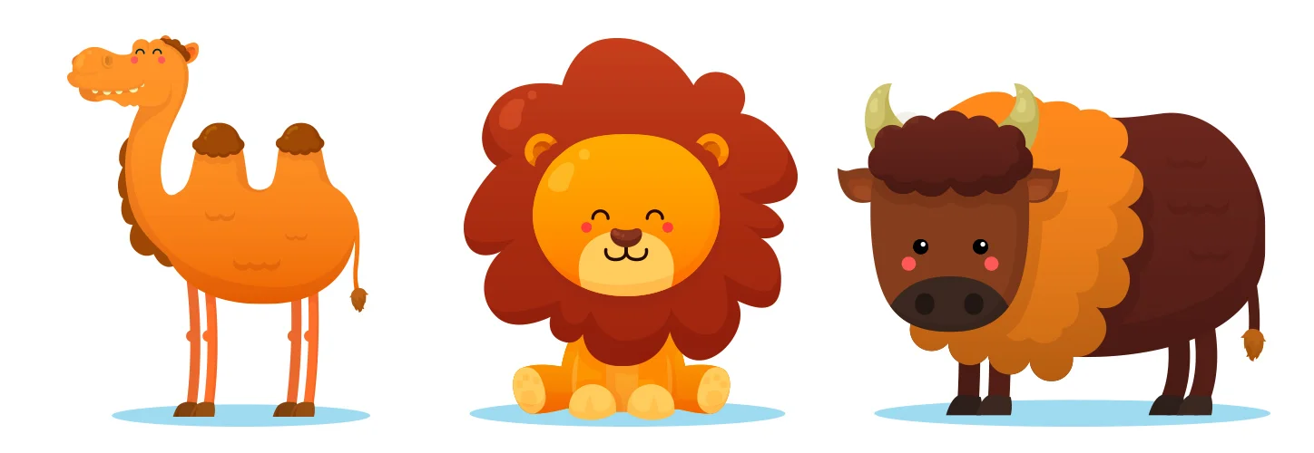 Mammals - Vector Art