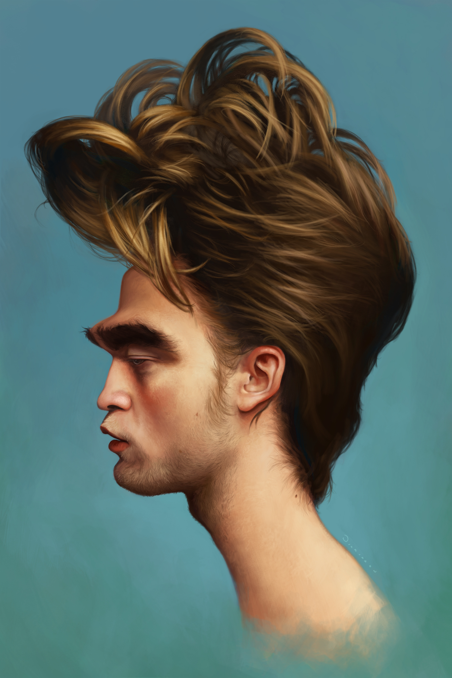 Robert Pattinson Caricature