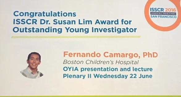 ISSCR DR SUSAN LIM AWARD