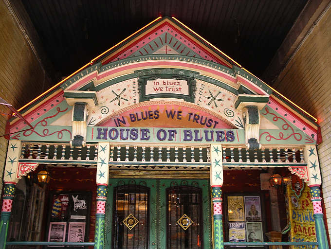 Main Entrance "In Blues We Trust"