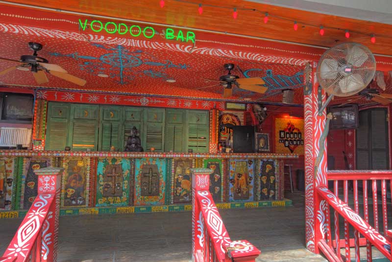 Voodoo Garden Bar for the Vampire Court on Friday and Saturday Noon to 6pm