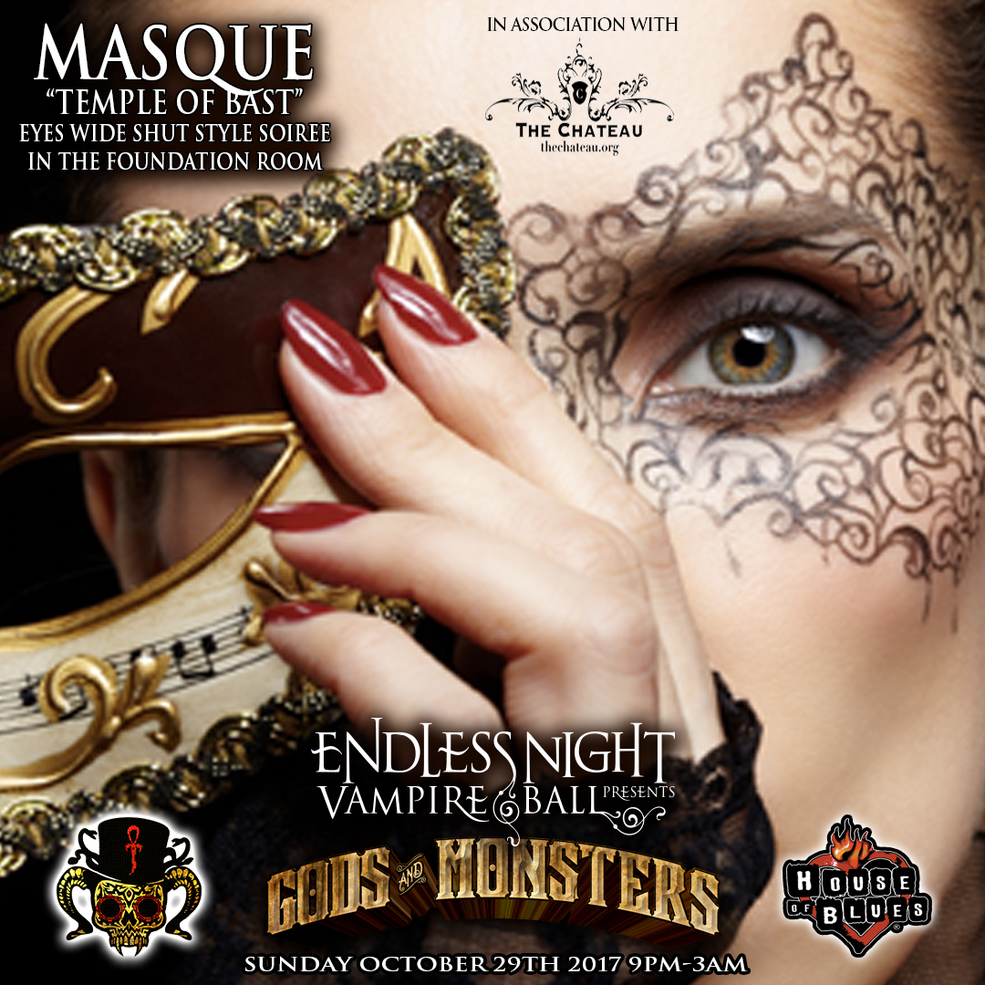 Masque VIP Soiree "Temple of Bast"