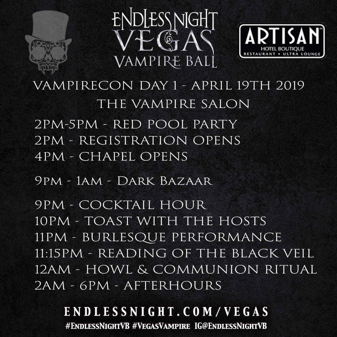 Vegas 2018 — Endless Night Vampire Ball