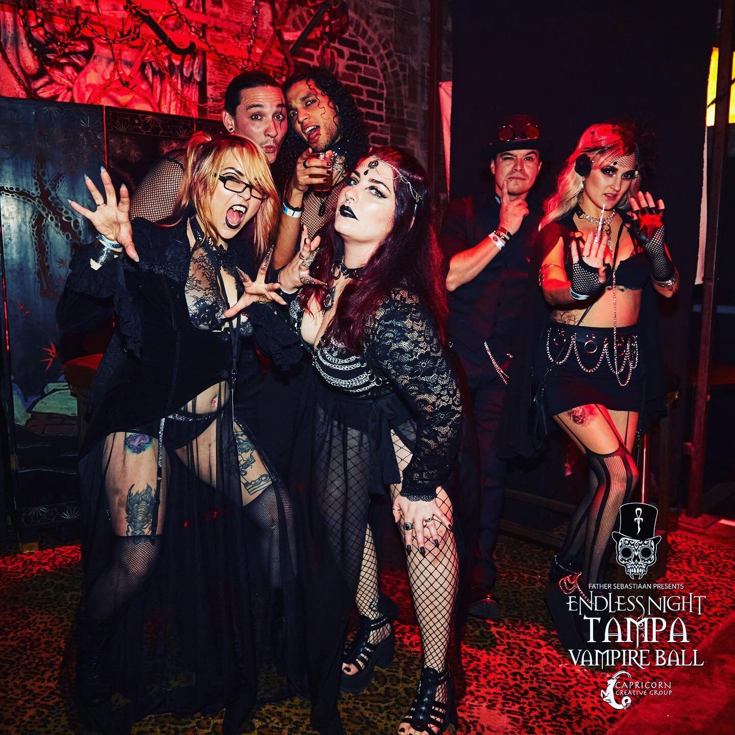 Vampire in Paris Masquerade Ball, Court Of De Luna, Pensacola, October 7 to  October 8