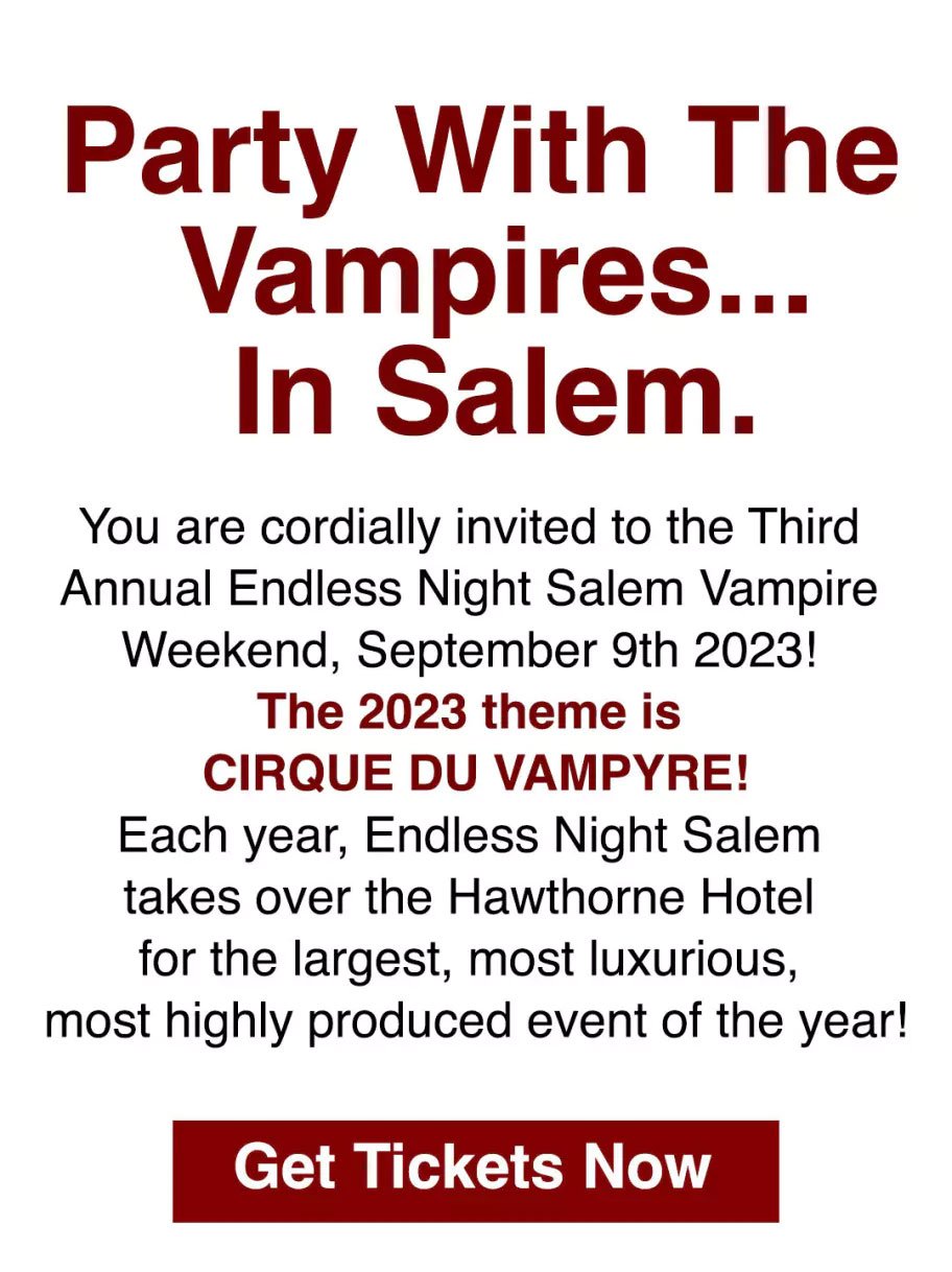 The Salem Vampires Masquerade Ball on October 19, 2012!