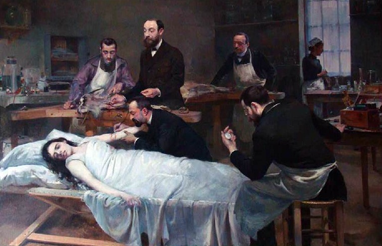 Первое переливание крови, Жуль Адлер 