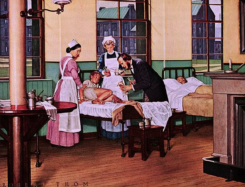 Листер : асептика и антисептика. Роберт Том