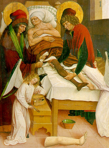 Чудо о ноге свв. Космы и Дамиана