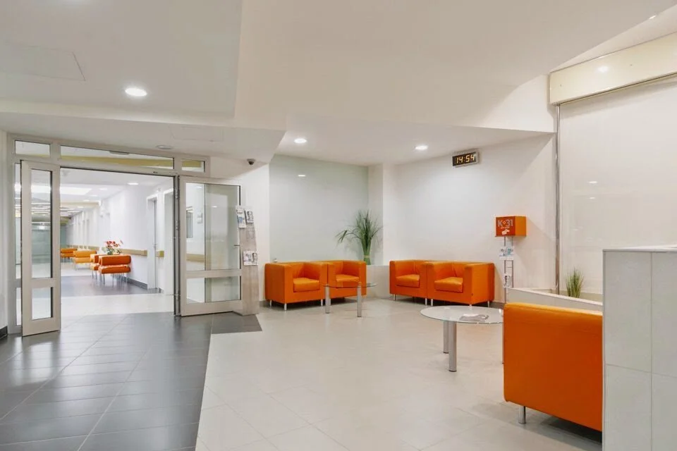 Пример удачного интерьера клиники