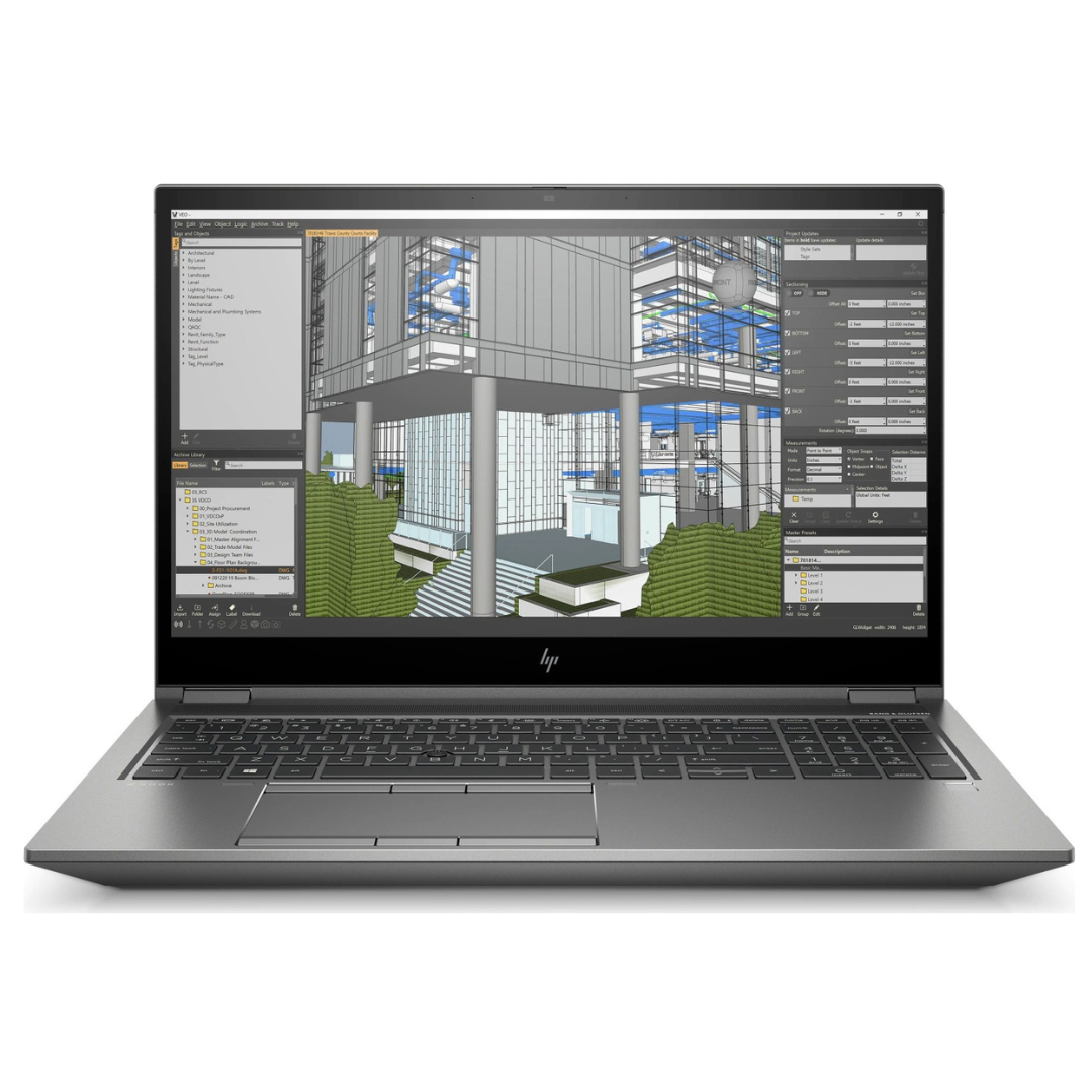 HP ZBOOK FURY 15 G8, i7-11800H/32GB/512GB/WIN 11 PRO -Käytetty kannettava tietokone