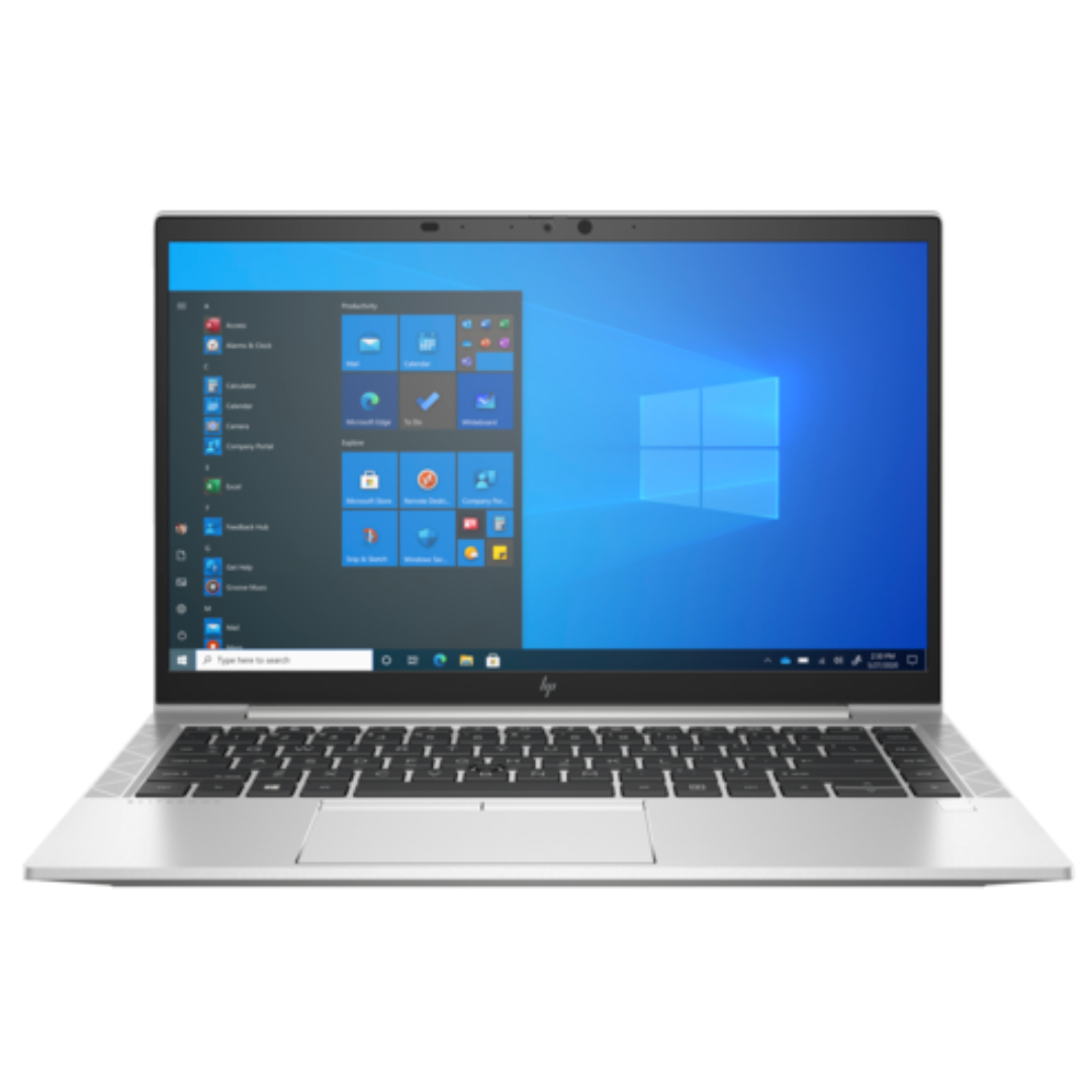 HP Elitebook 845 G8, kunnostettu/käytetty kannettava tietokone, AMD Ryzen 7 Pro,FHD, 16/512GB, Win 11 Pro