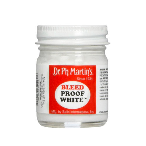 Dr. Martin's Bleed Proof White Ink Concentrate