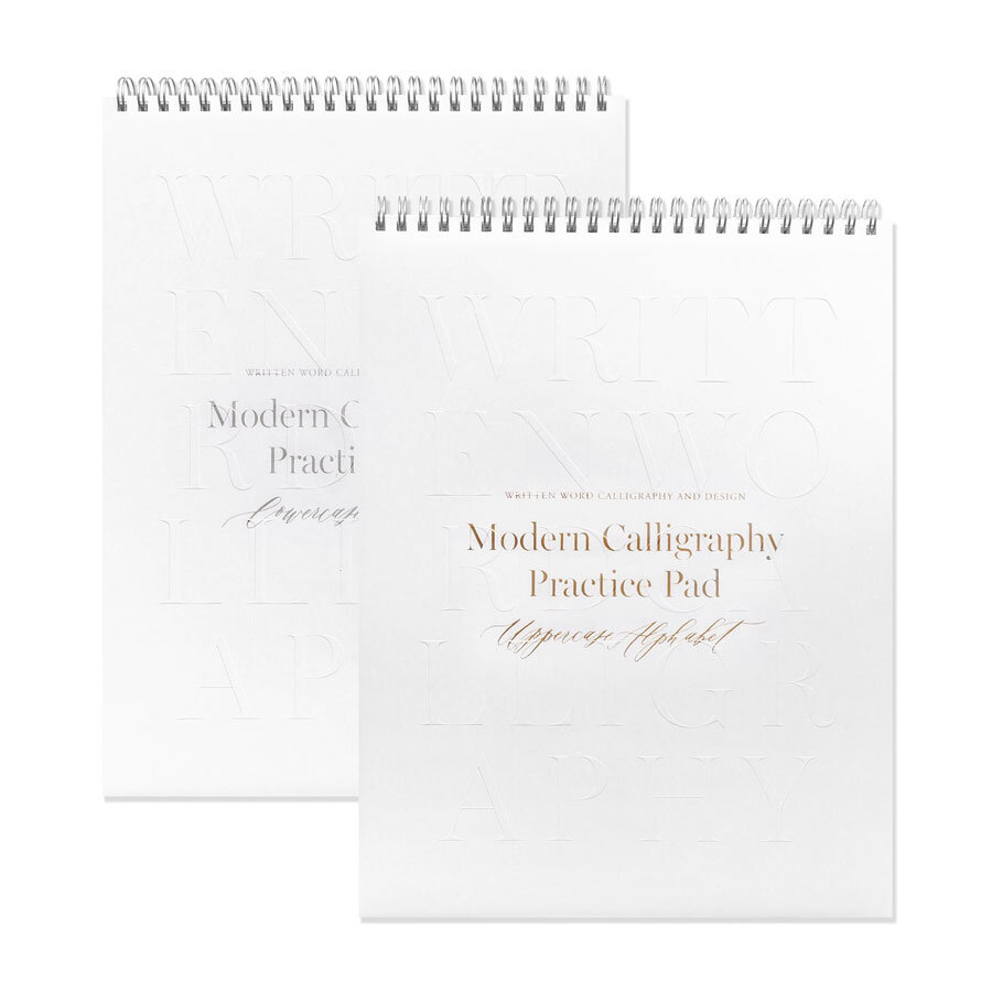 Written Word Modern Calligraphy Practice Pads