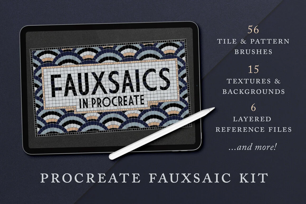 Fauxsaics Illustration Kit
