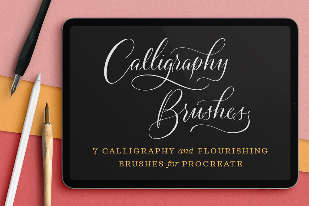 The Ultimate Lettering and Calligraphy Procreate Kit | Molly Suber Thorpe