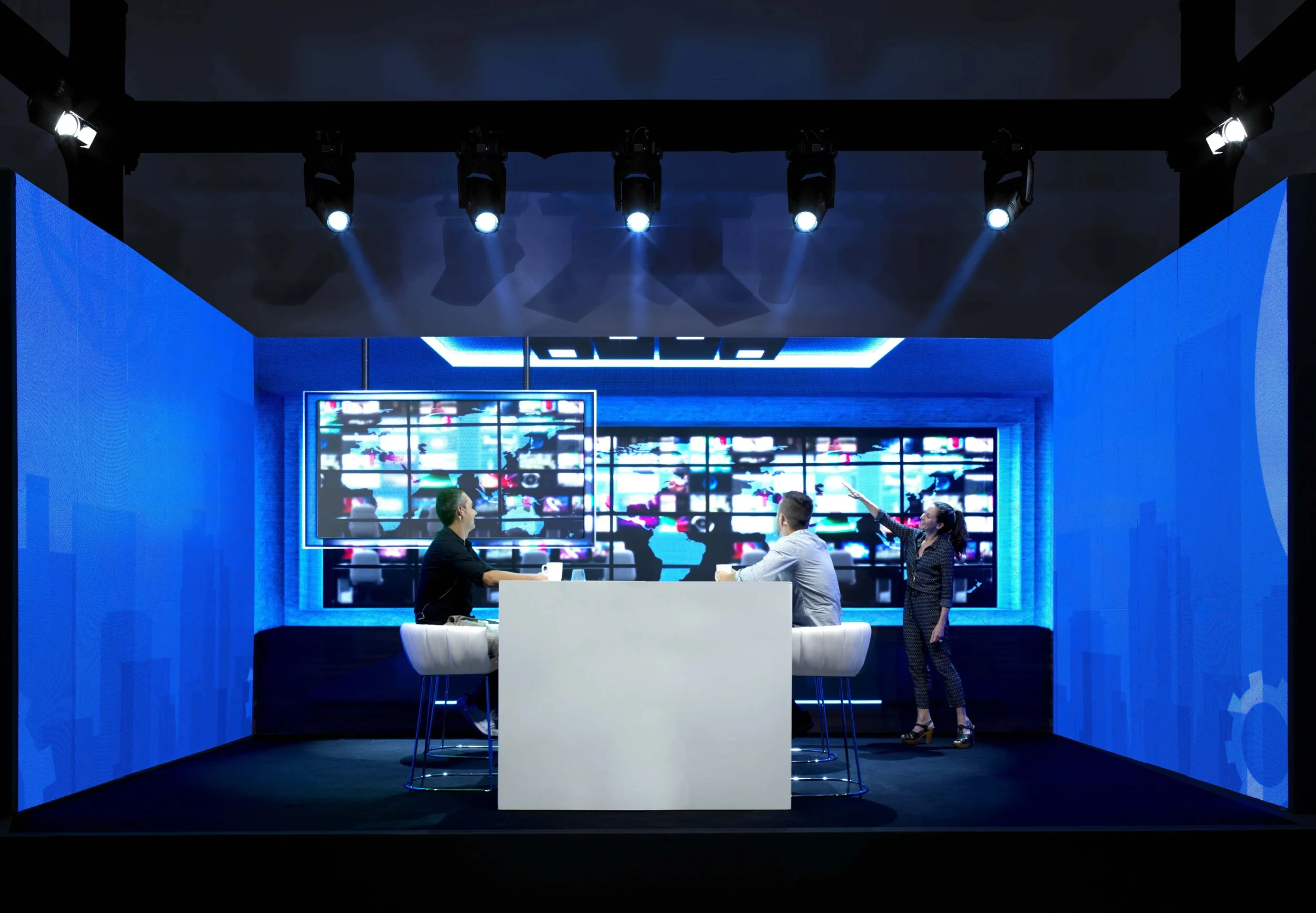 Virtual & Hybrid Event Studio Dubai — The Fridge Warehouse