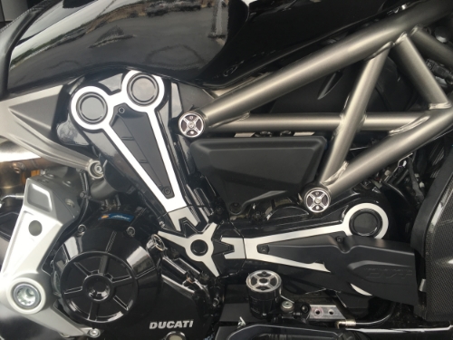 Engine and drivetrain detailing on the XDiavel is simply superb.