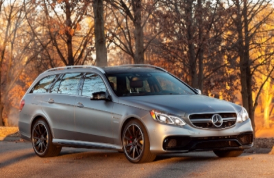 Mercedes E63 AMG Estate ( Image: Dan Neil/The Wall Street Journal)
