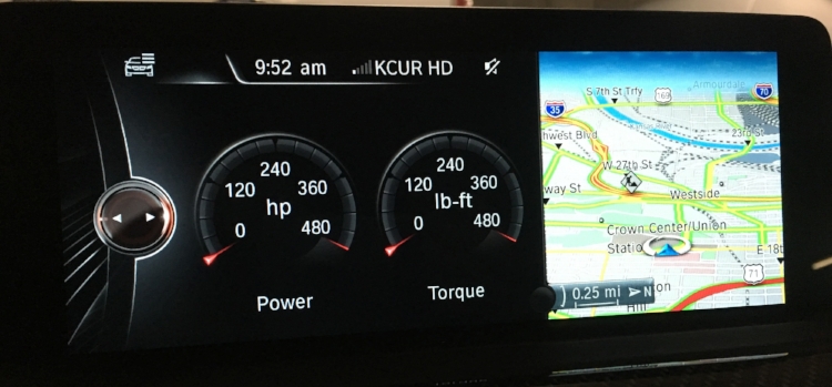 Configurable digital horsepower and torque gauges, because turbochargers.