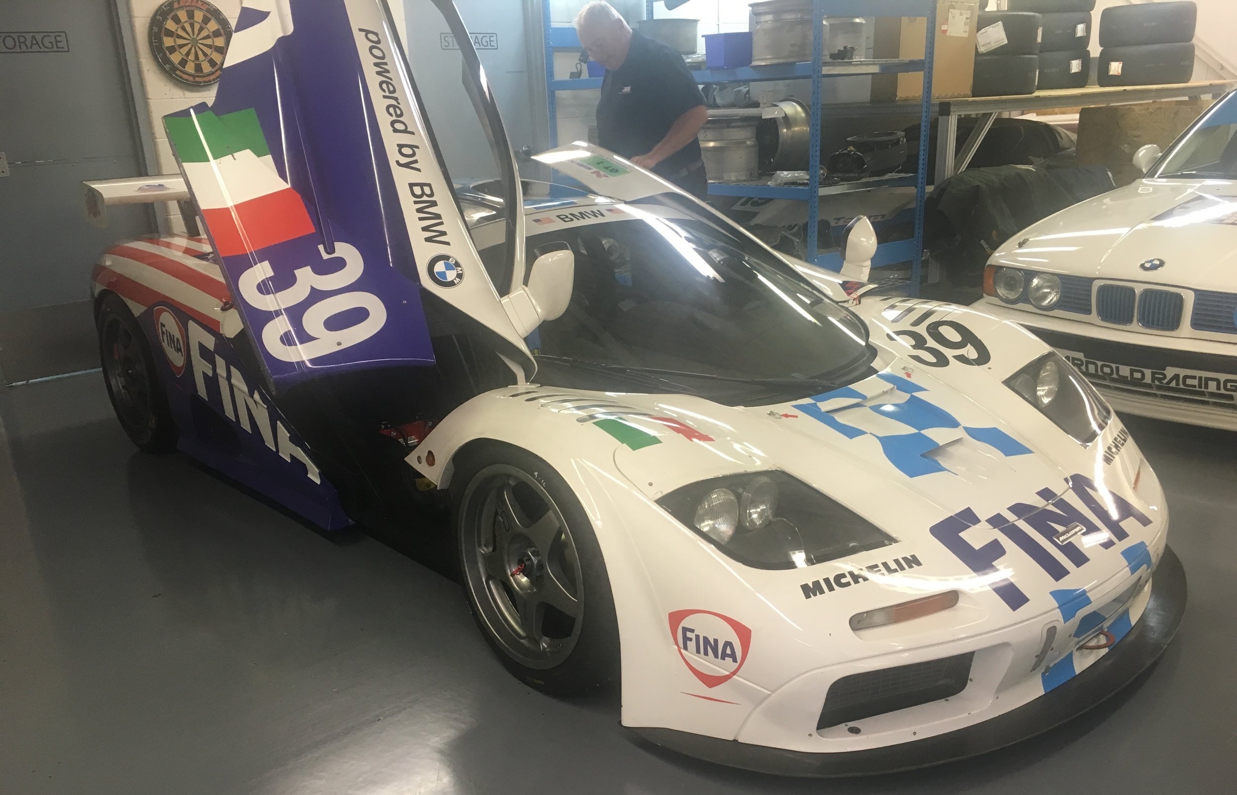 Chassis #17R is kept at the ready by BMW Team RLL.