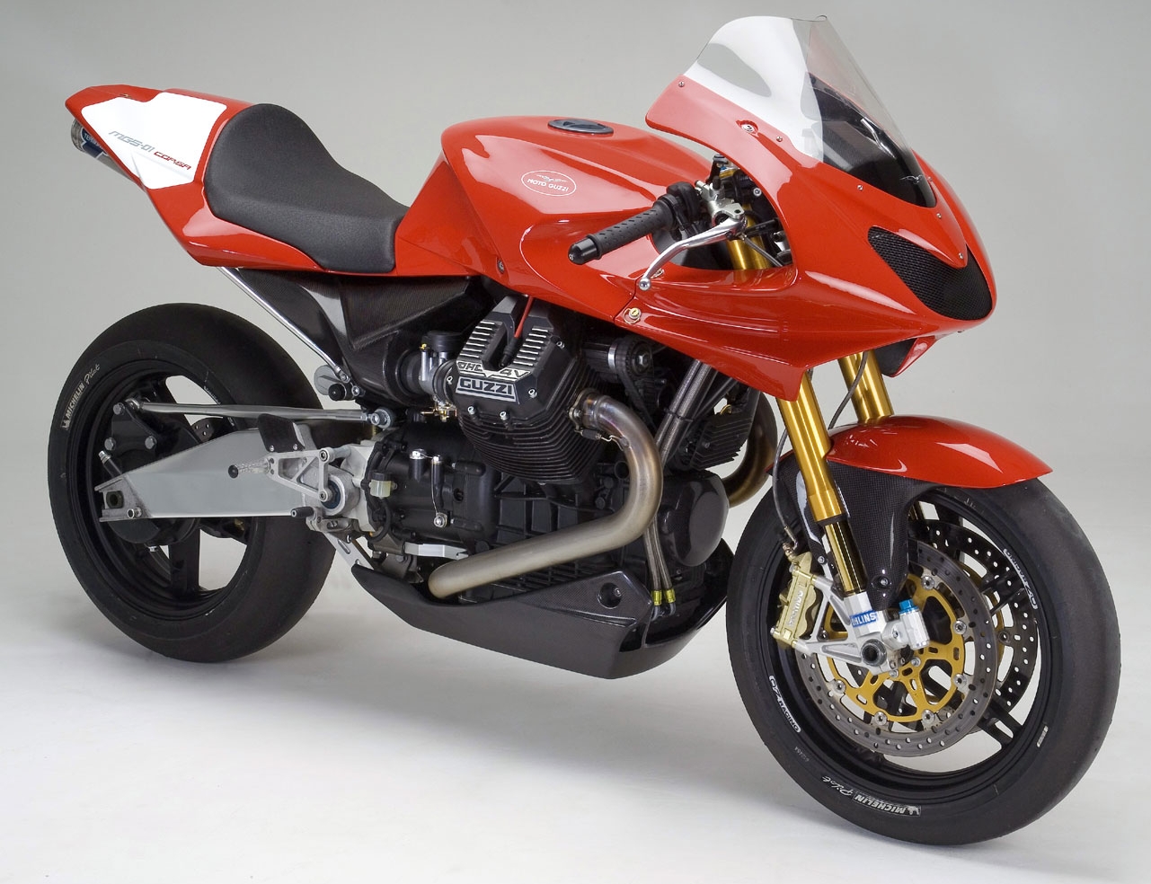 The Guzzi MGS-01 Corsa is a stunner, one of the all-time beauties.