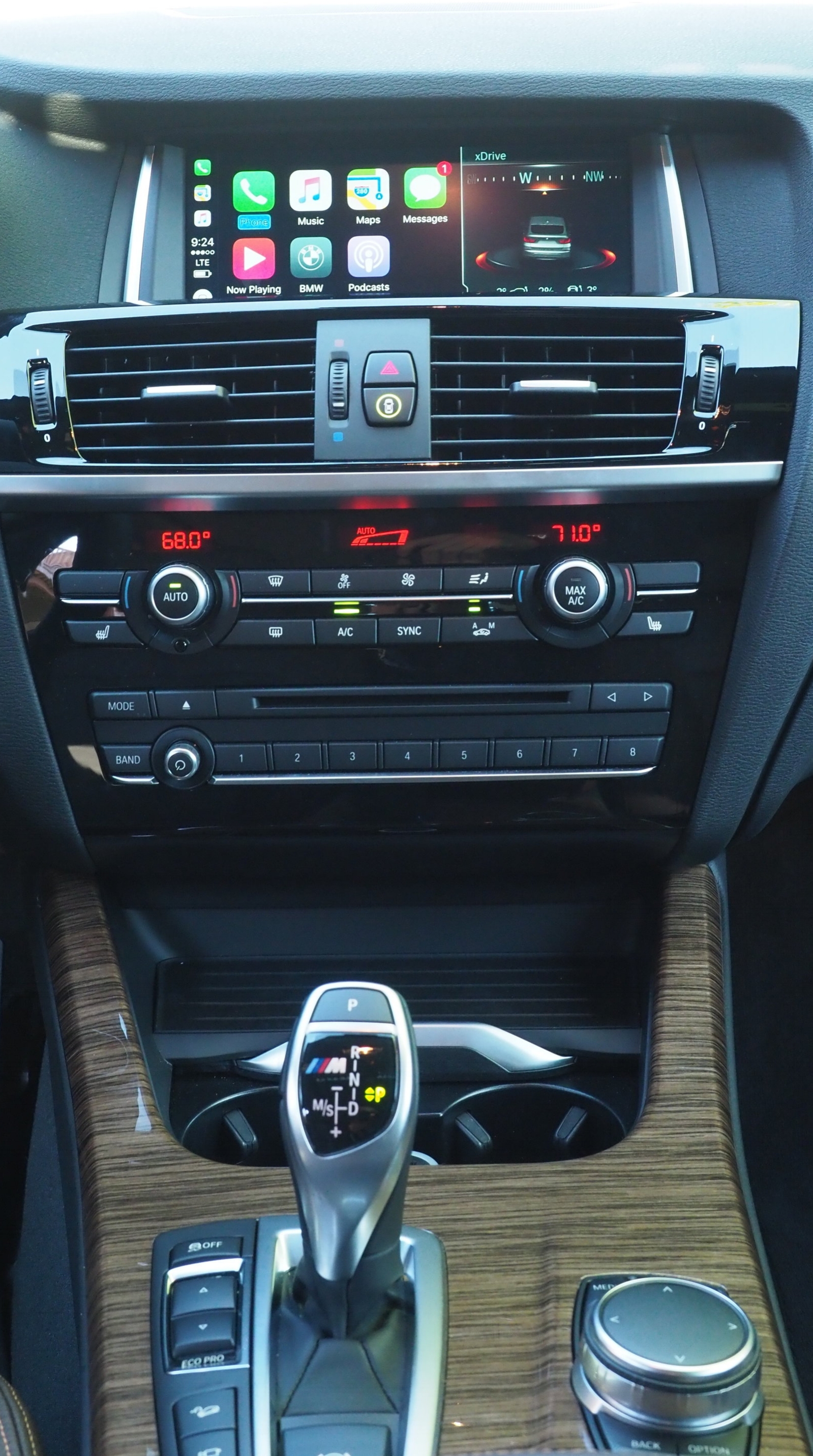 Garden-variety BMW: Clean, well-executed, and logical.