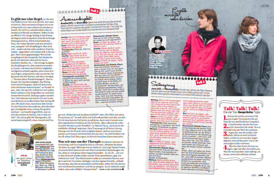 NIE MEHR STREIT! JOLIE MAGAZINE 05/2017 von Anna-Lena Koopmann