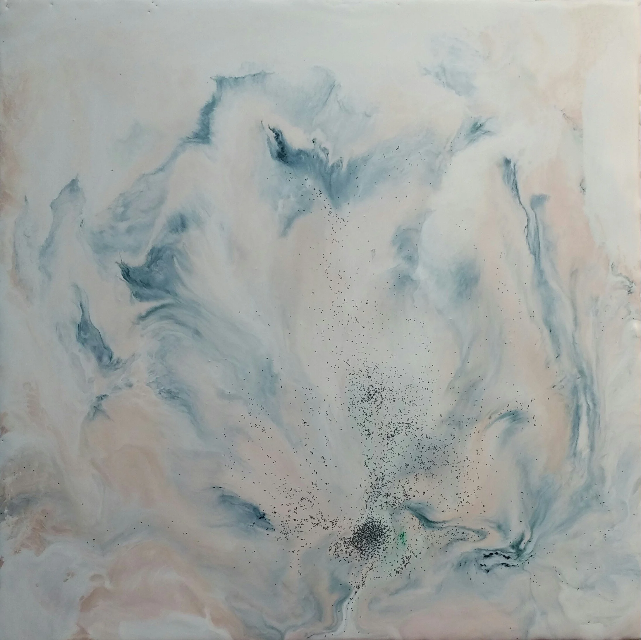 Seeding
Encaustic on board, 12x12