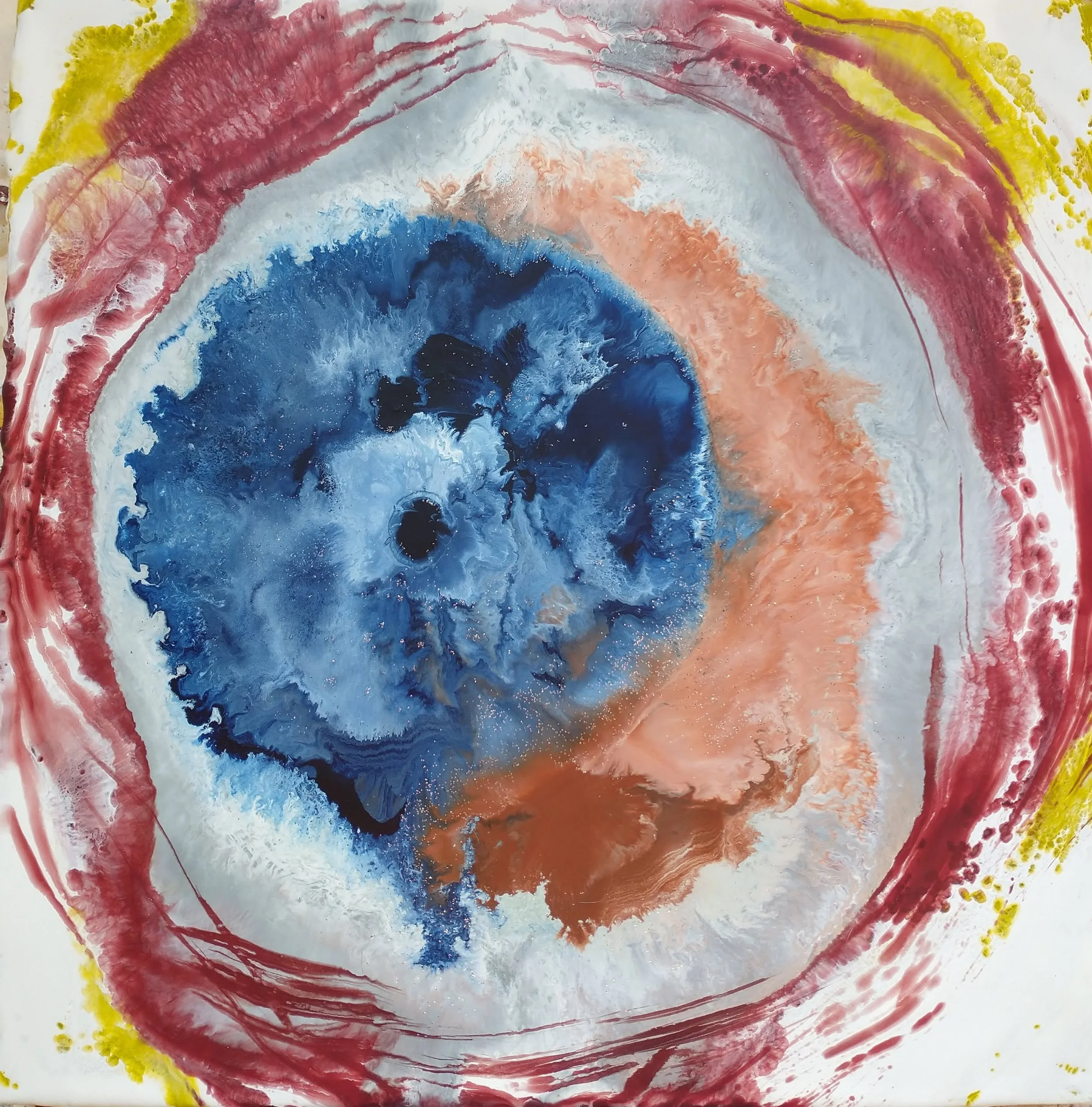 Eclipse
Encaustic on board, 12x12