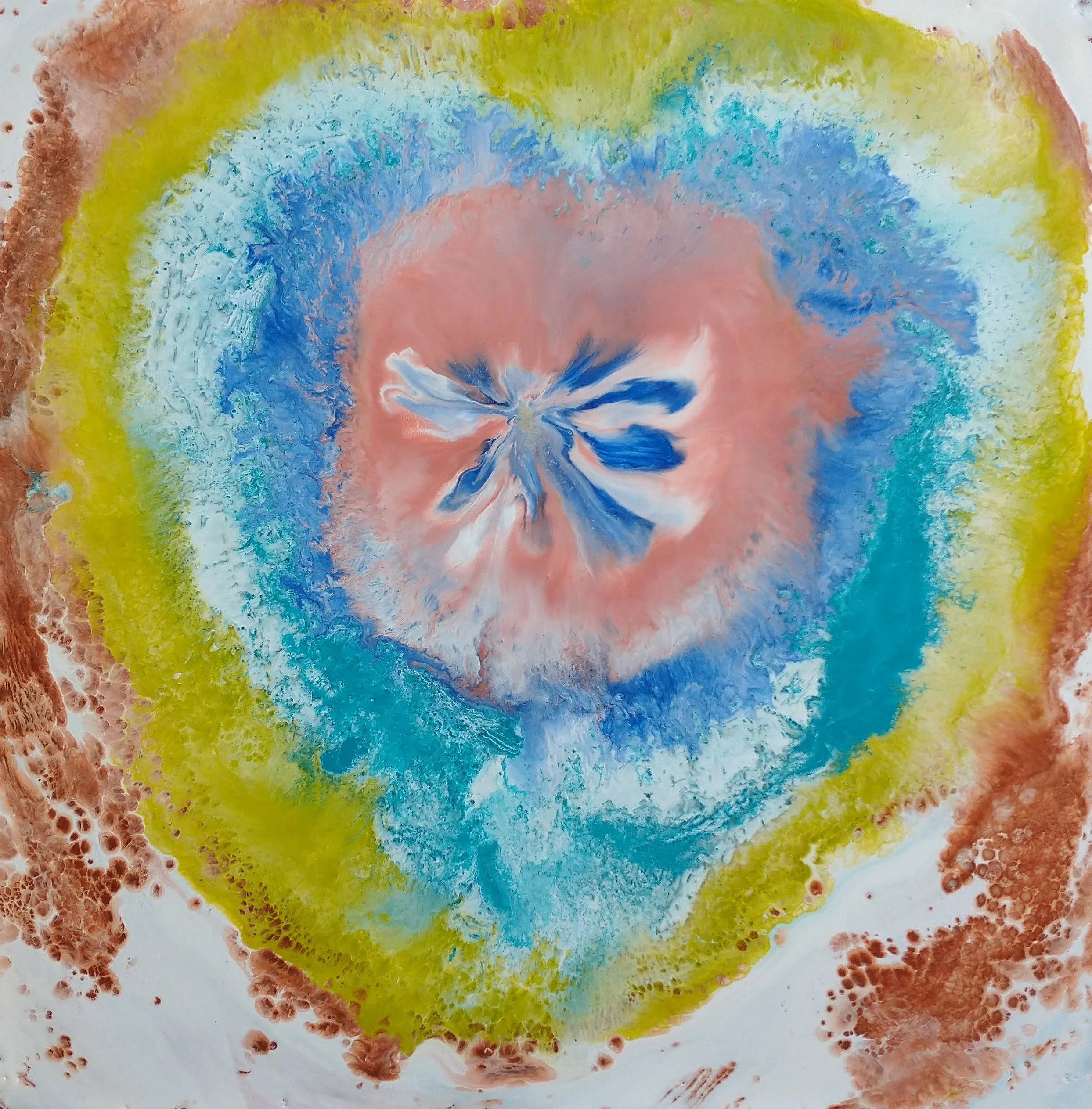 Earth Angel II
Encaustic on board, 12x12