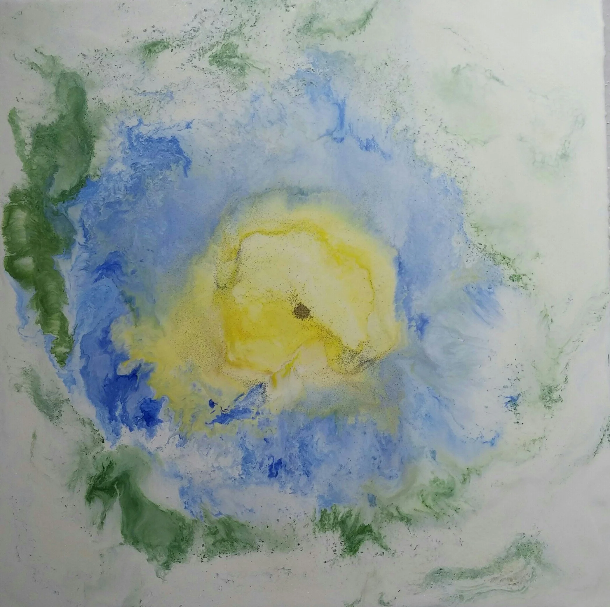 New Beginning
Encaustic on board, 18x18