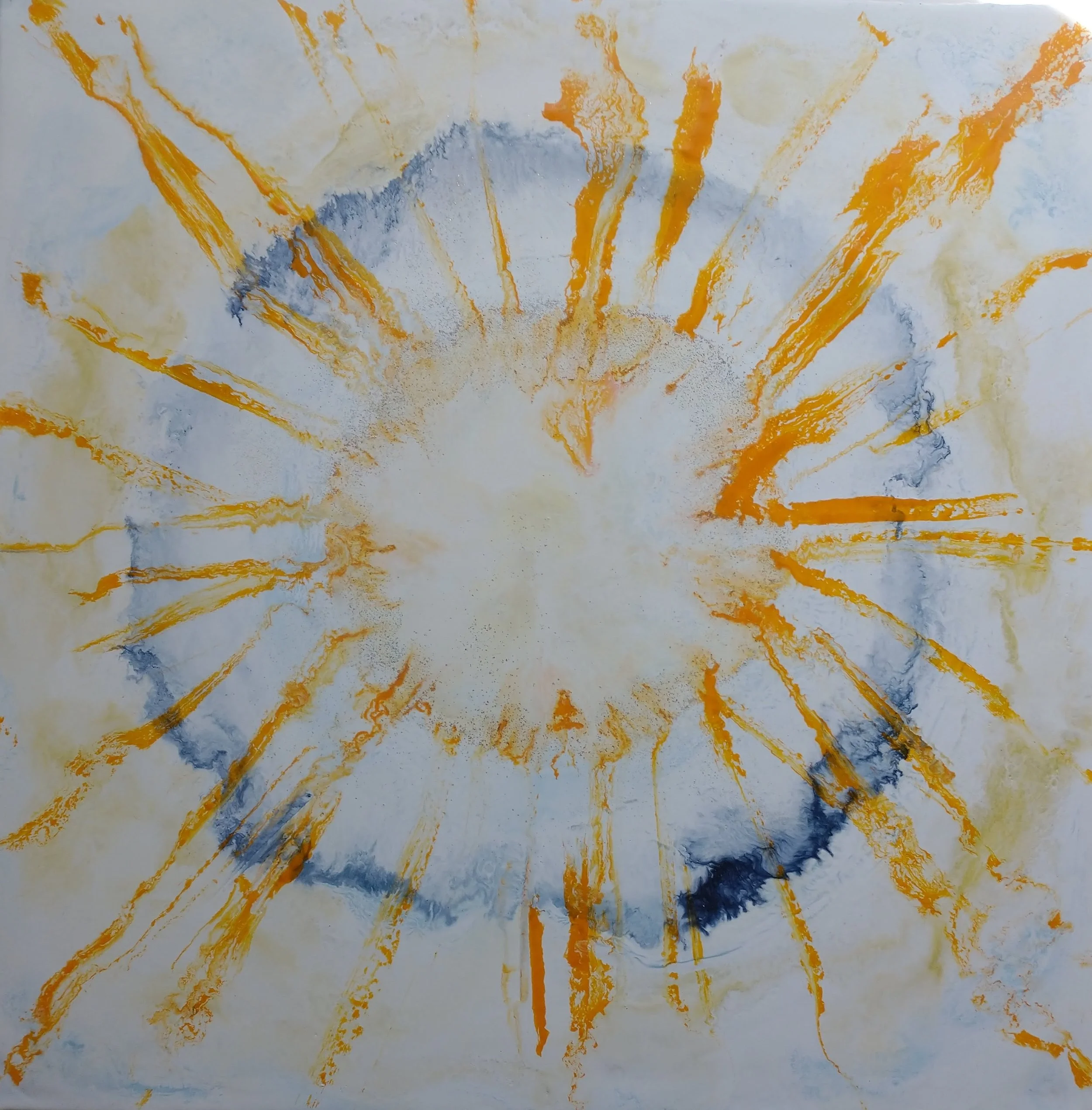 Lion's Gate
Encaustic on board, 18x18