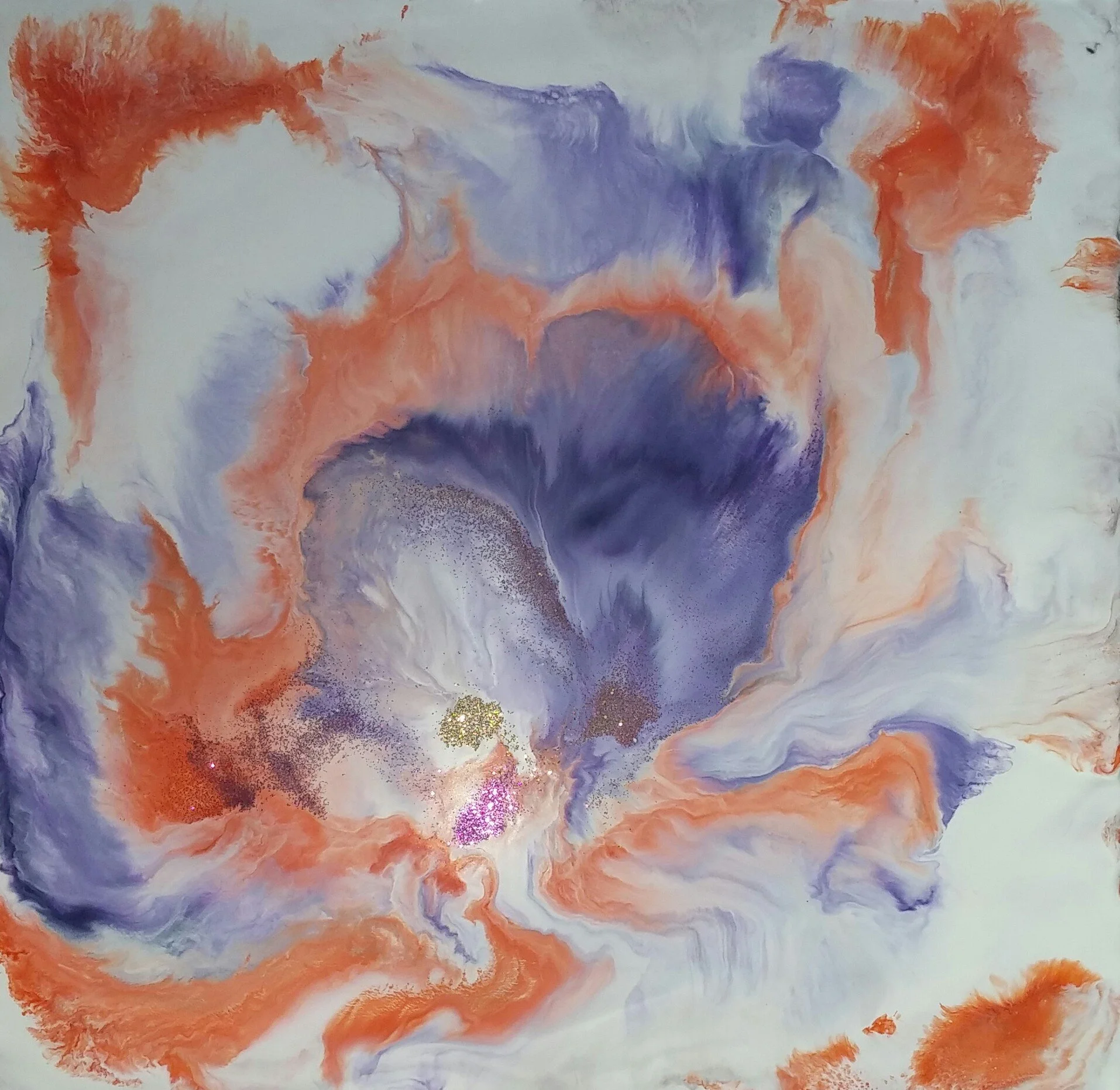 Full Blown
Encaustic on board, 12x12
