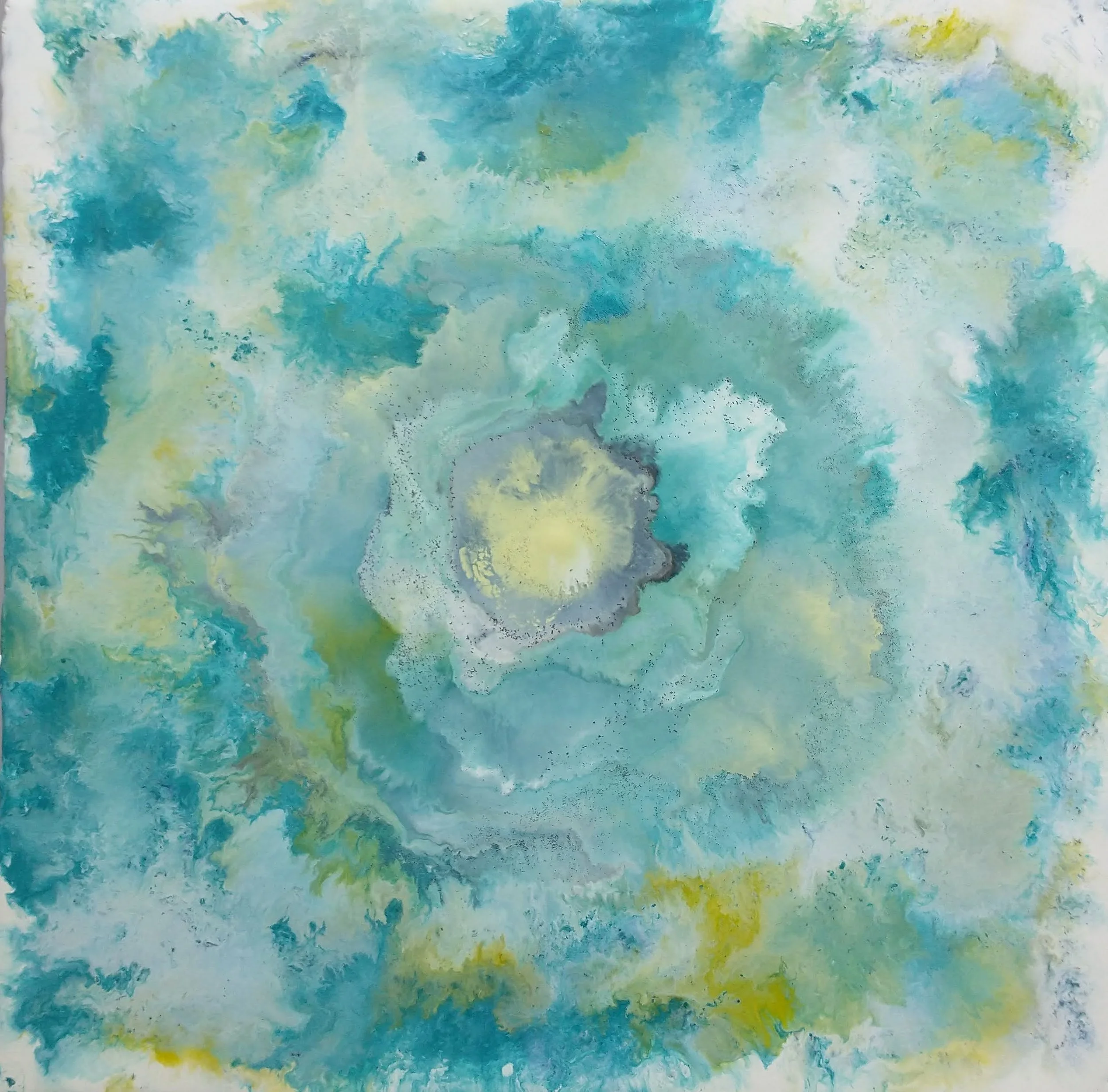 Flowering Light
Encaustic on board, 12x12