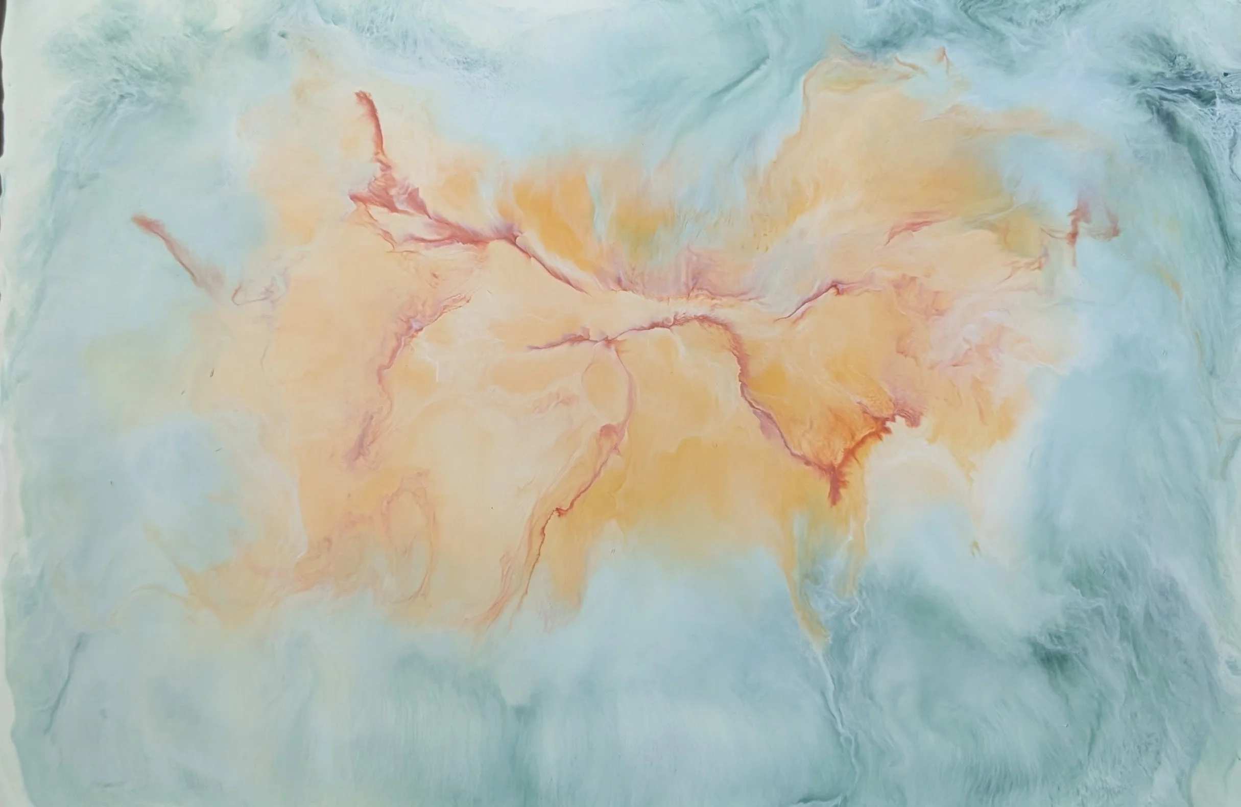 Joining
Encaustic on board, 8x10