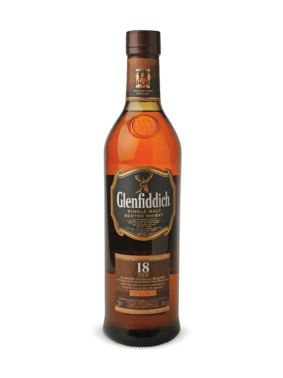 Single Malt Scotch: Glenfiddich 18 Year Old