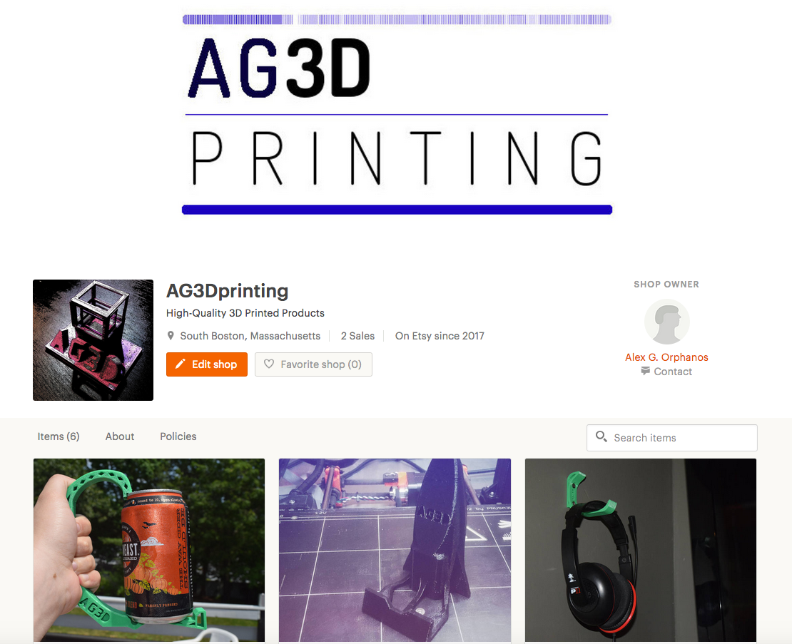 Ag3d Printing