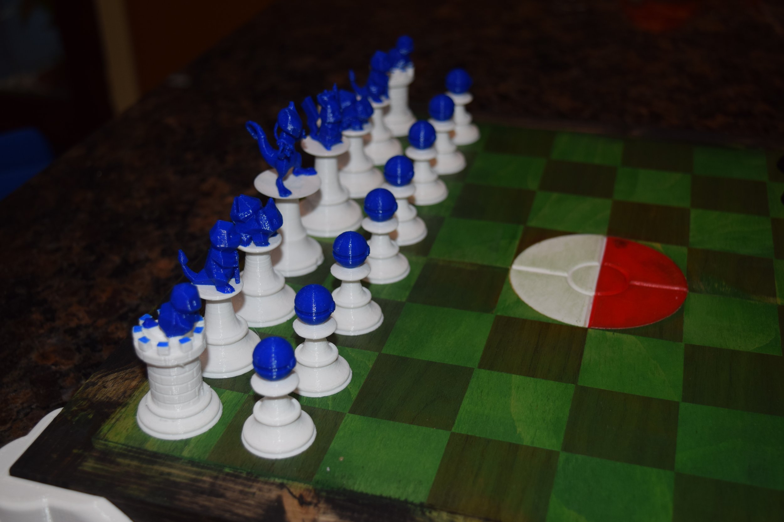 Pokemon Chess by roshandp1  Pokemon, 3d printing, Chess set