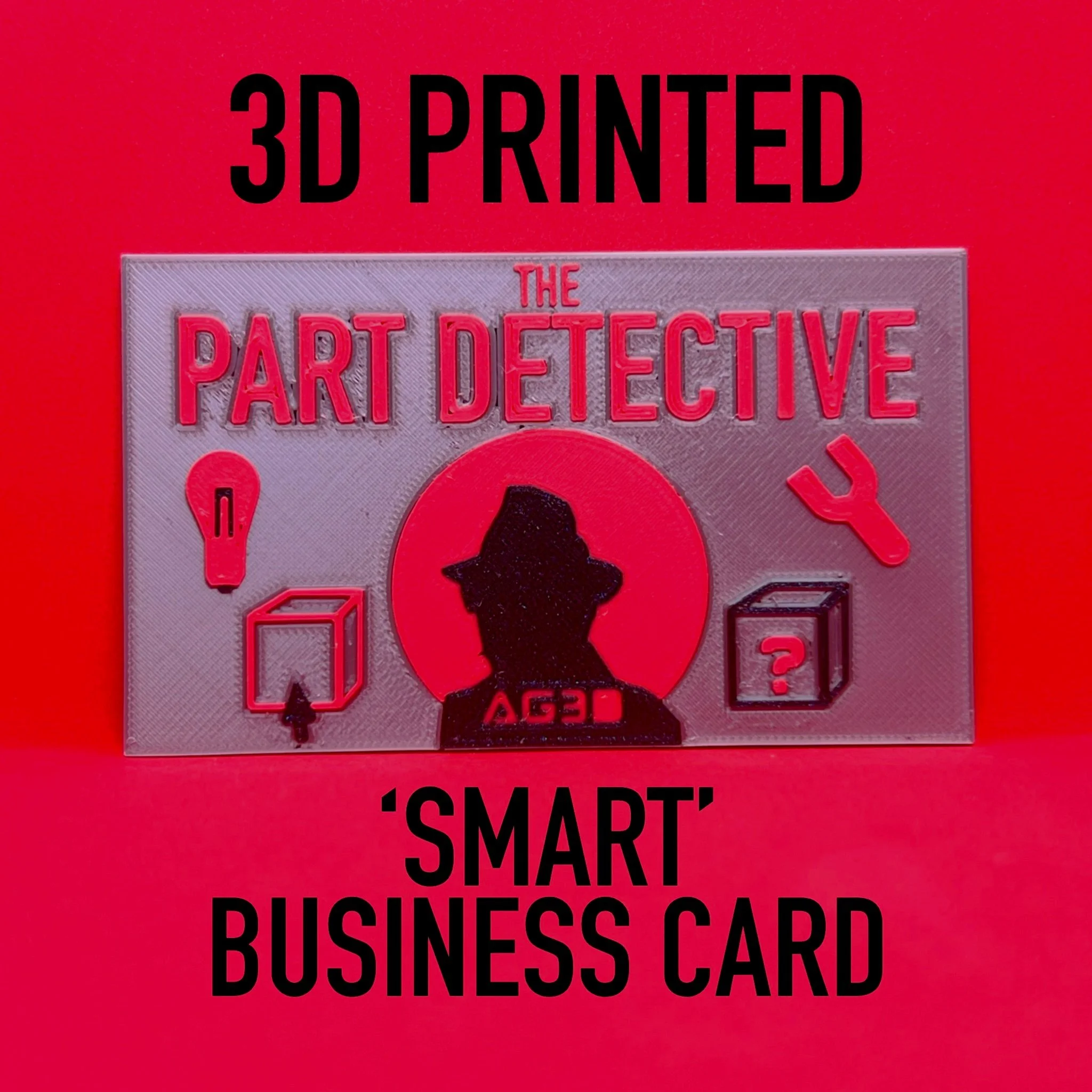 One Business Card To Rule Them All? Multi-Color 3D Printing &amp; Embedded NFC Tags