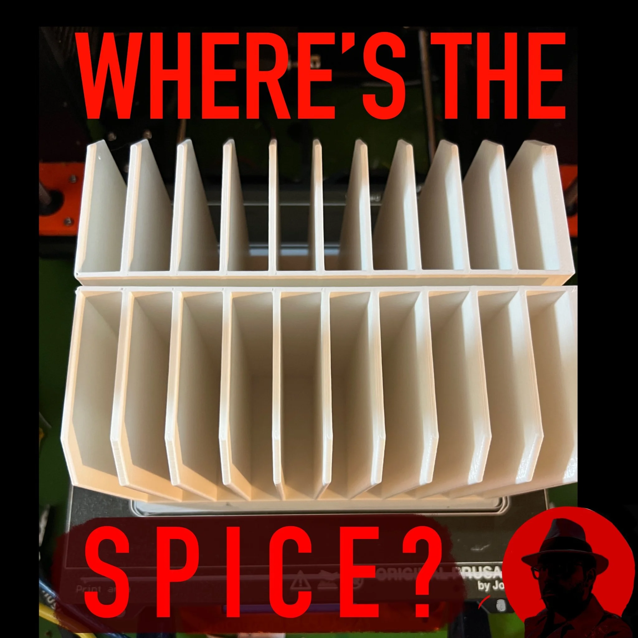 Where’s the SPICE? Making A Custom 3D Printed Spice Rack