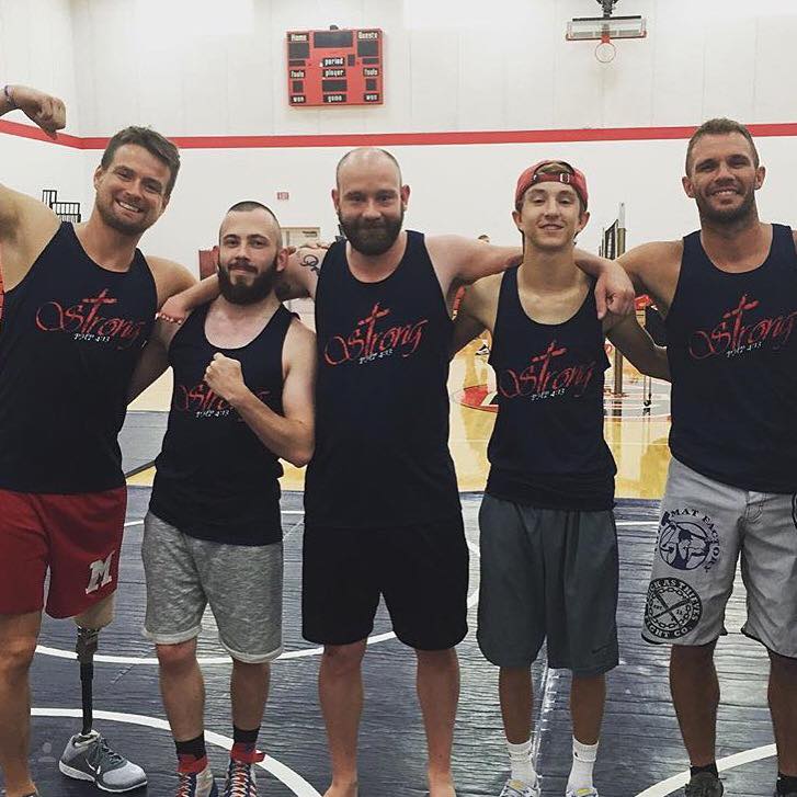 Left to right: A few of our team - Zach Gowen, myself, Nick Palmer, one of the new additions Ryan Ressler and Keith Miner
