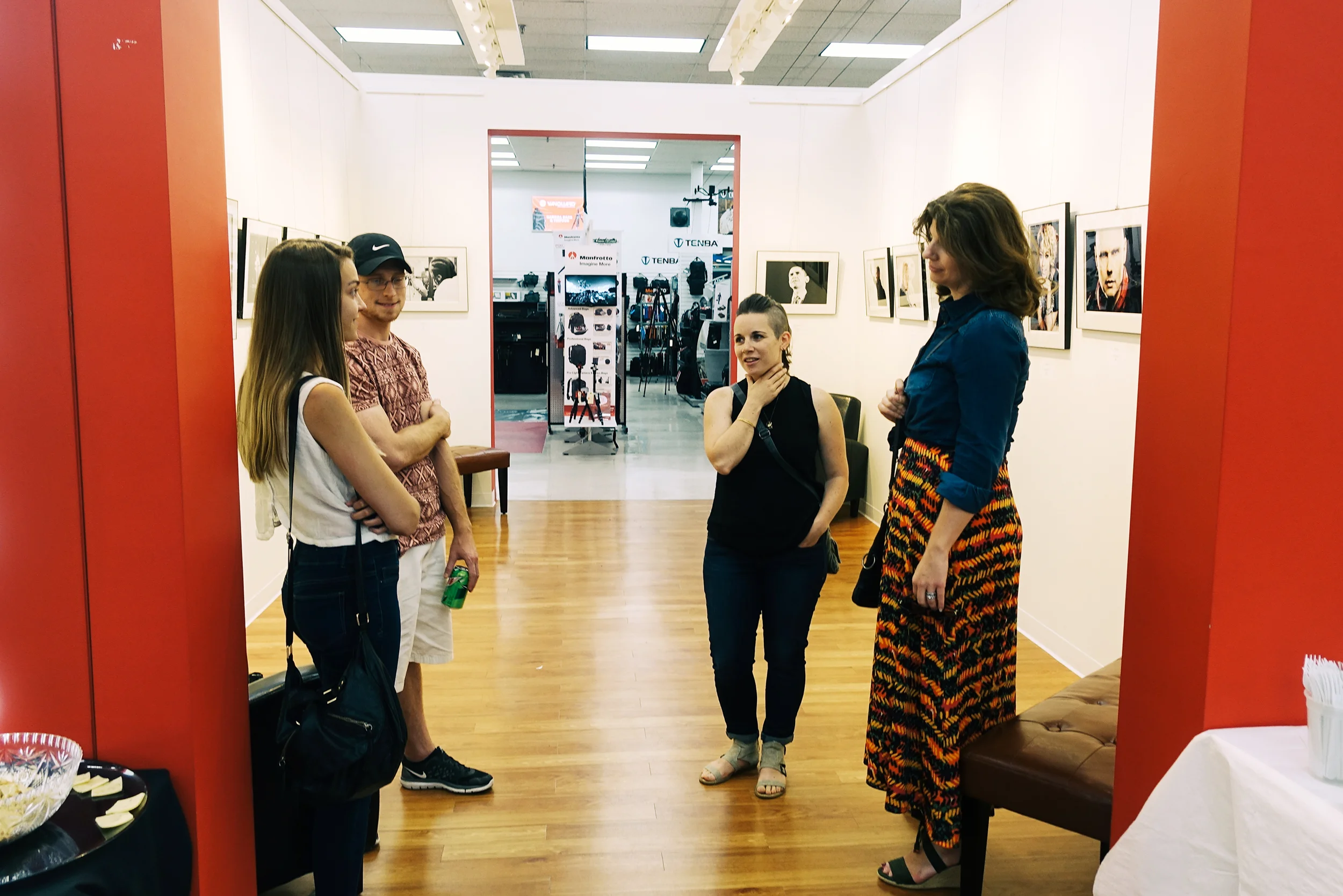 Photographers Christina Cobb, Alyssa Stone, and Christine Passler