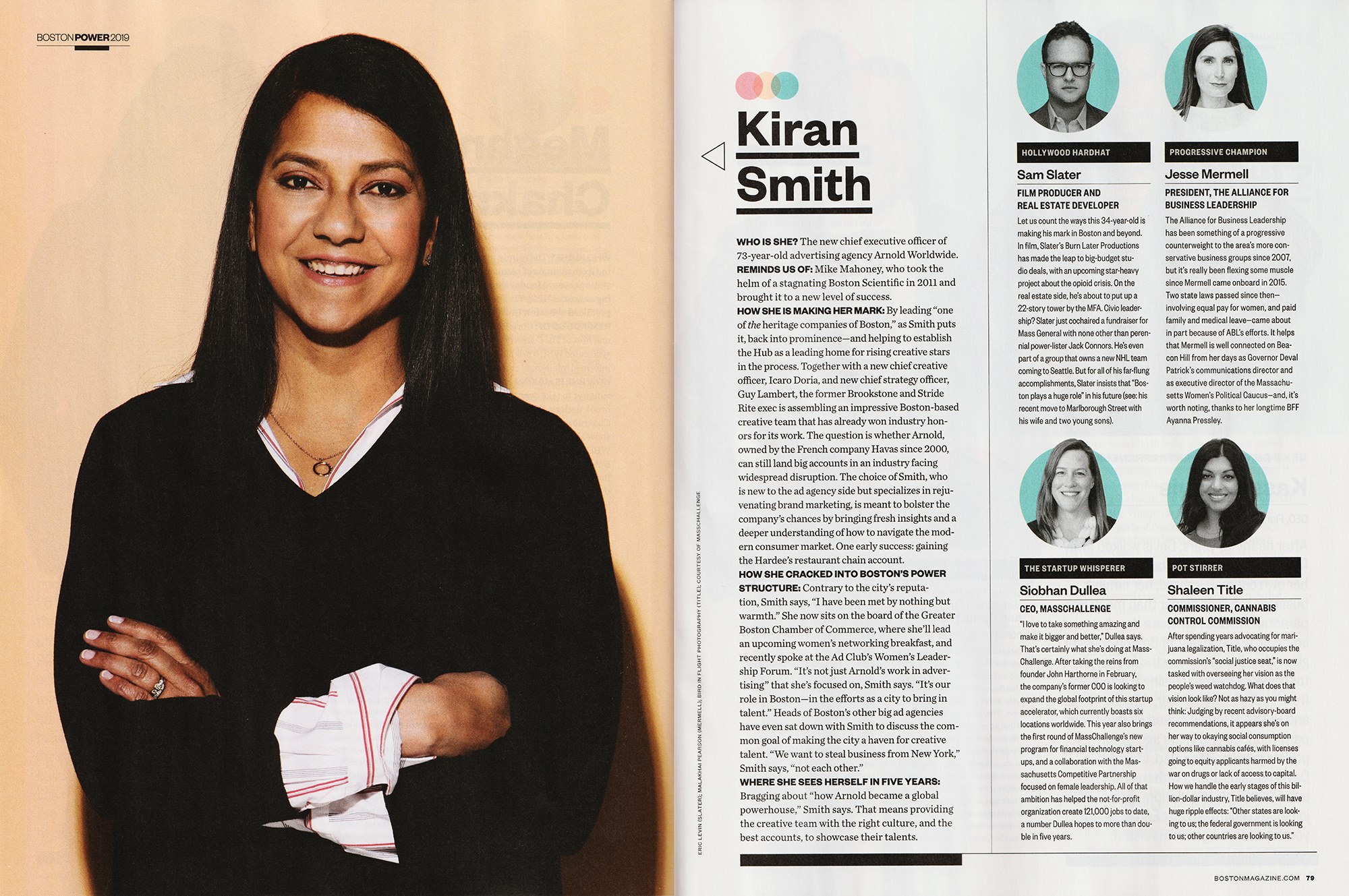 Kiran Smith, C.E.O. of Arnold Worldwide