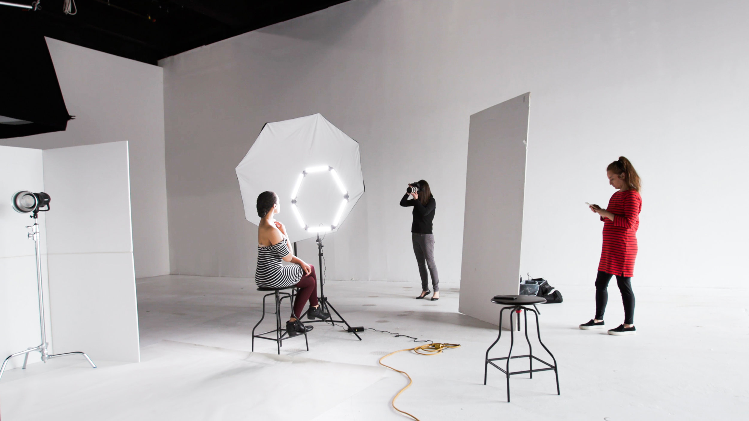 Behind-the-scenes: Boston Magazine photo shoot for Best of Boston 2019. Photographer: Diana Levine