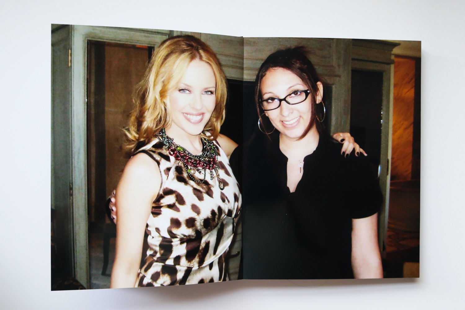 Behind the scenes: Diana Levine and Kylie Minogue