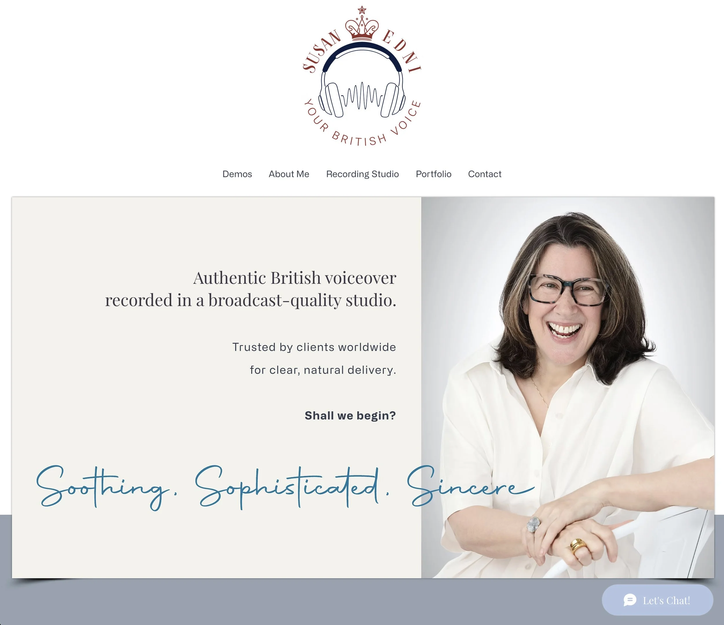 Susan Edni, British voiceover artist